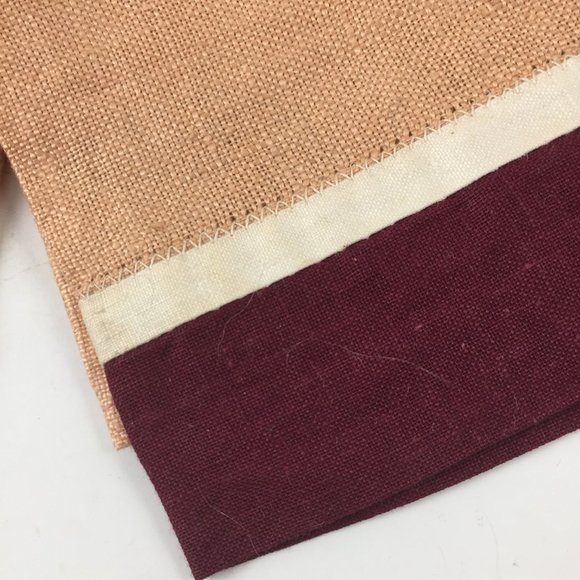 MCM Embroidered Mr and Mrs Finger Tip Towels Linen Mid Century Bathroom - Picture 2 of 5